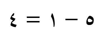 LaTeX render with Arabic digits